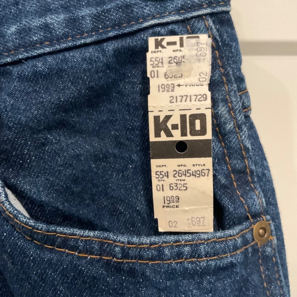 VINTAGE Chic High Rise Tapered Leg Mom Jeans NWT - Picture 4 of 12